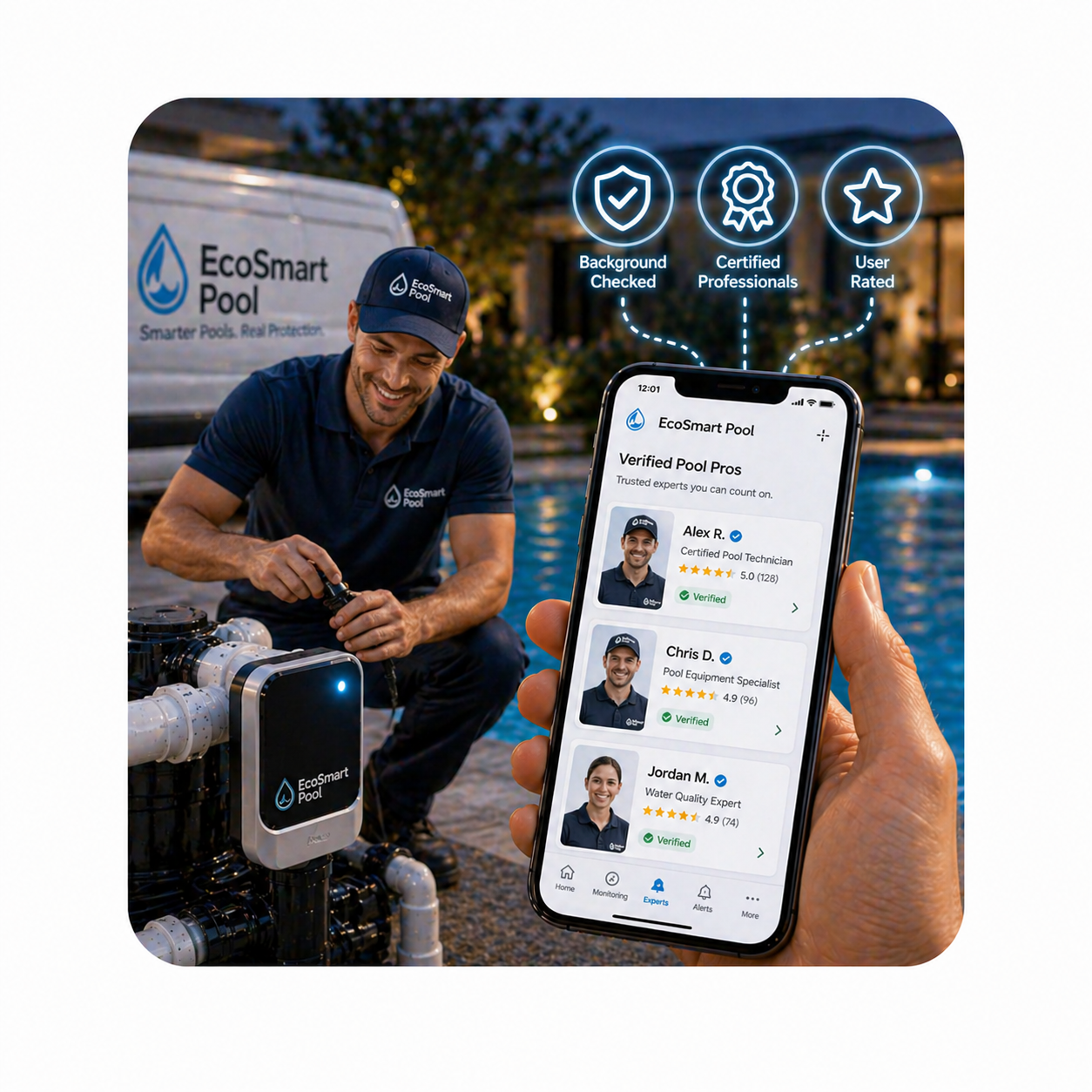 Verified Pool Technicians